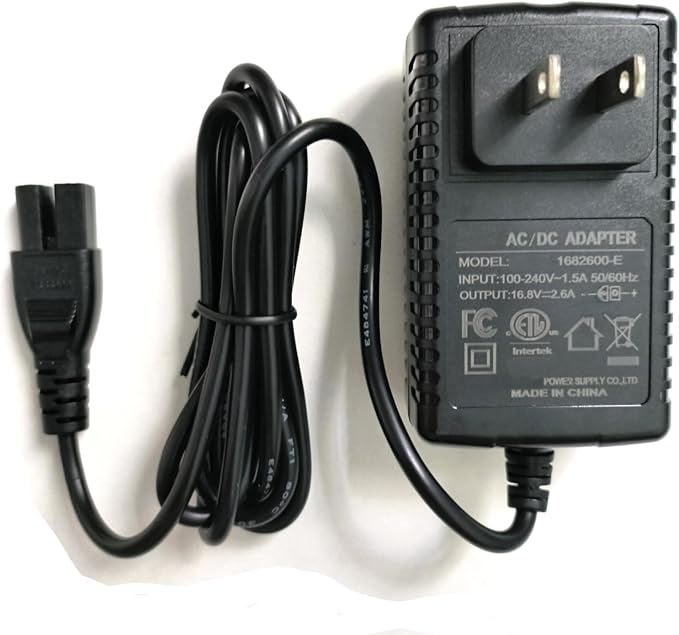16.8V Fast Charger Cord for Aiper Scuba S1 N1 Cordless Robotic Pool Cleaner, Compatible with Scuba S1 N1 14.4V Li-ion Battery Pool Vacuum Power Adapter Supply