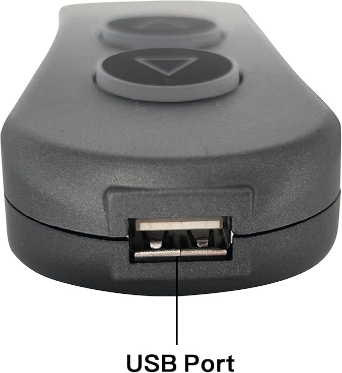 Lift Chairs Power Recliners 2 Button 5 Pin Prong Remote Handset Controller Hand Control with USB and Backlight