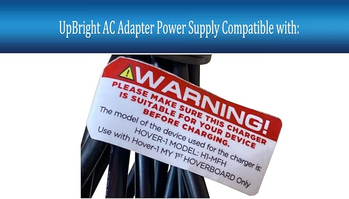 UpBright 25.2V AC/DC Adapter Compatible with Hover-1 My First 1st H1-MFH H1-MFH-BLU 21.6V Li-ion Battery DSA-MFH-BLK XHover-1 Hyleton HLT-118A-2520400U CD CP252040A GA09-2520400US Power Supply Charger