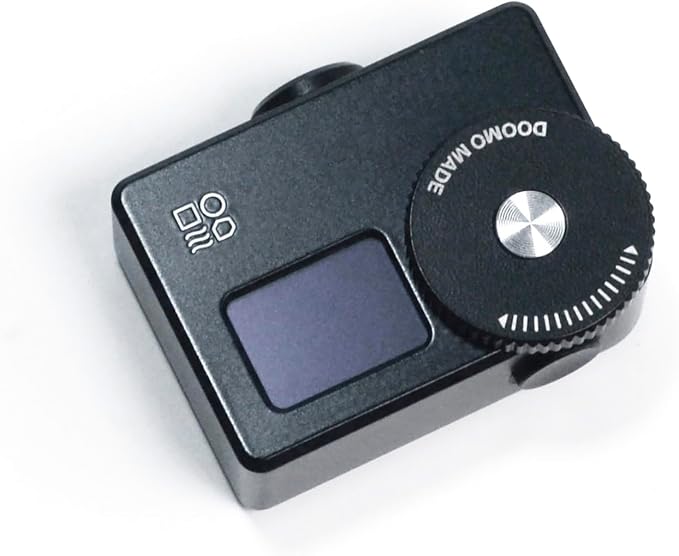 OLED Light Meter, Meter S, New Screen Design, Real-time Metering and One-Button Metering for Vintage Cameras(Black)