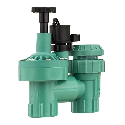 5-Pack Orbit 57604 1-Inch FPT 100 Series Automatic Anti-Siphon Valve with Flow Control and 3/4-Inch Reducer