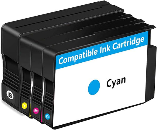 Ink Cartridge Combo Pack with V14.3.1 Chips C/M/Y/K, 4-Pack