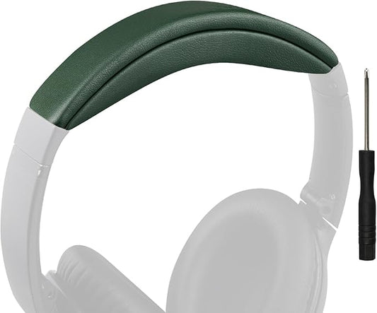 SOULWIT Headband Cover for Bose QuietComfort 45 (QC45)/QuietComfort SE (QC SE)/Quiet Comfort Wireless Headphones, Replacement Headstrap Pad Repair Part - Cypress Green