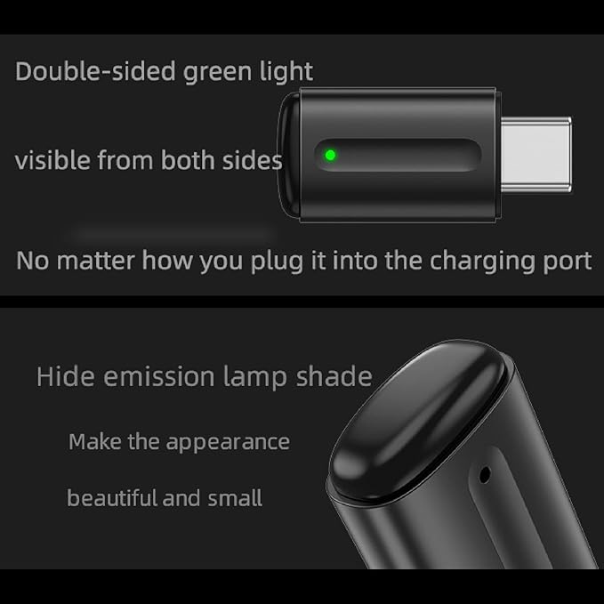 Mini Smartphone IR Remote Controller Adapter, Type C Universal Smart IR Controller, Android Mobile Phone Infrared Control for TV DVD Player Refrigerator Light