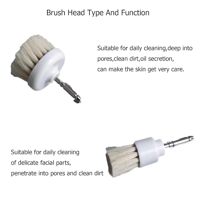Elitzia Face Brush Set Skin Care Portable Electric Facial Scrub Brush Instrument ETCM2011