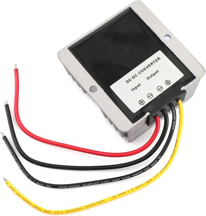 DC to DC Converter 20V-60V to 14V 25A Step-Down Module Waterproof