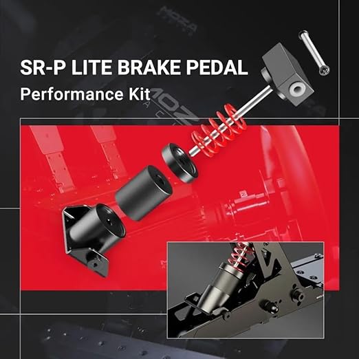 MOZA SR-P Lite Brake Pedal Performance Kit for R5 R3 and Truck Bundle