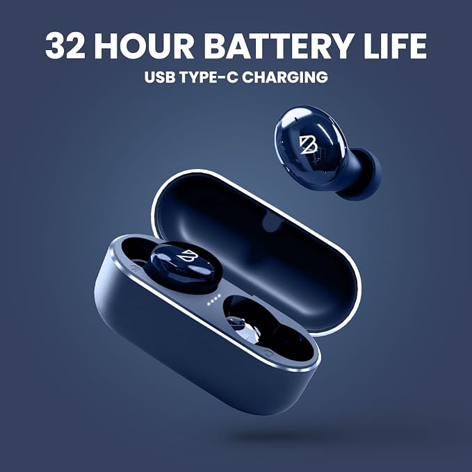 Back Bay Audio Wireless Earbuds for Small Ears, Award-Winning Sound w/Bass Mode, Durable Sweatproof Bluetooth Earbuds, Comfortable for All Ears