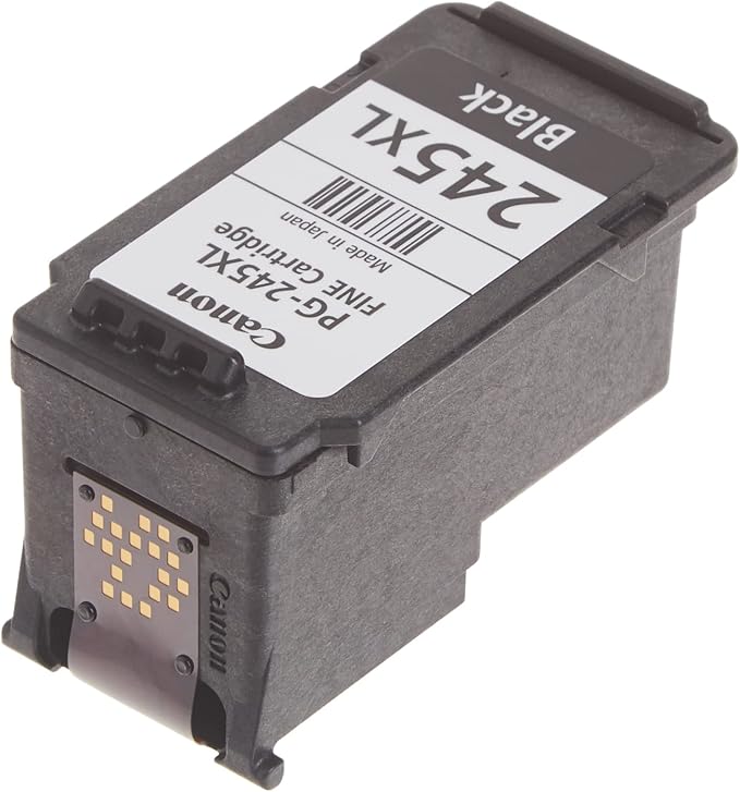 Canon PG-245 XL Genuine Black Ink Cartridge, Compatible with iP2820, MG2420/2924/2920/3020/2522/2525, MX492, TS3120/302/302a/202/202a/4520/3320 (Pack of 2)