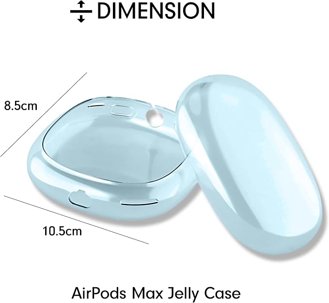 Sonix Protective Case for AirPods Max 2 & 1 | Headphones Cover | Jelly Sky Blue