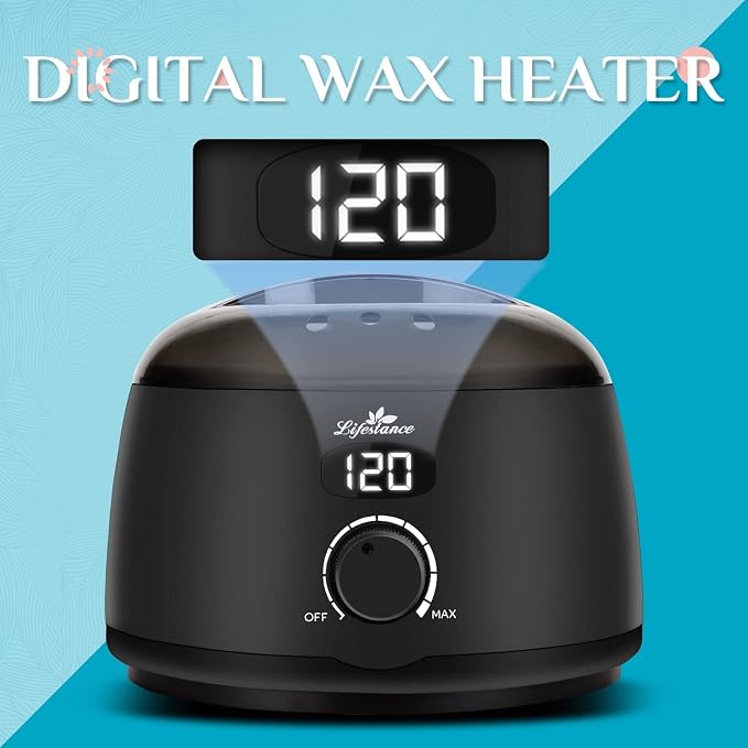 Lifestance L2 Digital Wax Machine + 1LB Jasmine Hard Wax Beads