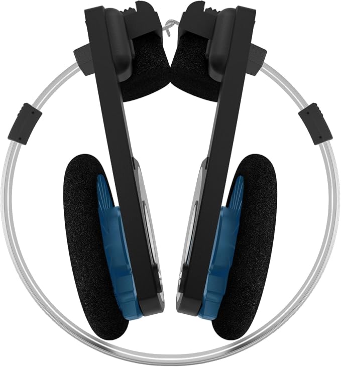 Koss Porta Pro Wireless 2.0 Bluetooth On-Ear Headphones, 20+ Hour Battery, USB-C Charging, Microphone, Analog Audio Pass Through, Retro Style, Black