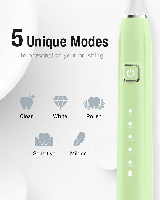 7AM2M Rechargeable Sonic Electric Toothbrush AM100 Pack