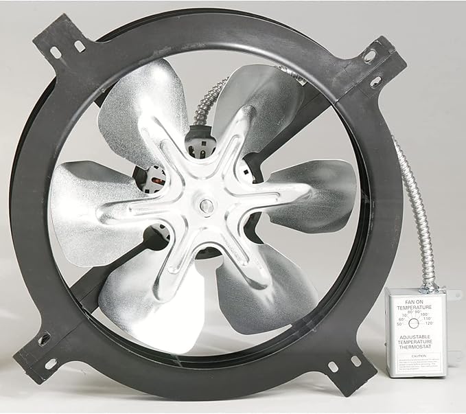 Air Vent Gable Ventilator 53315 Attic and Whole House Fans, Multicolor,Medium (Pack of 2)