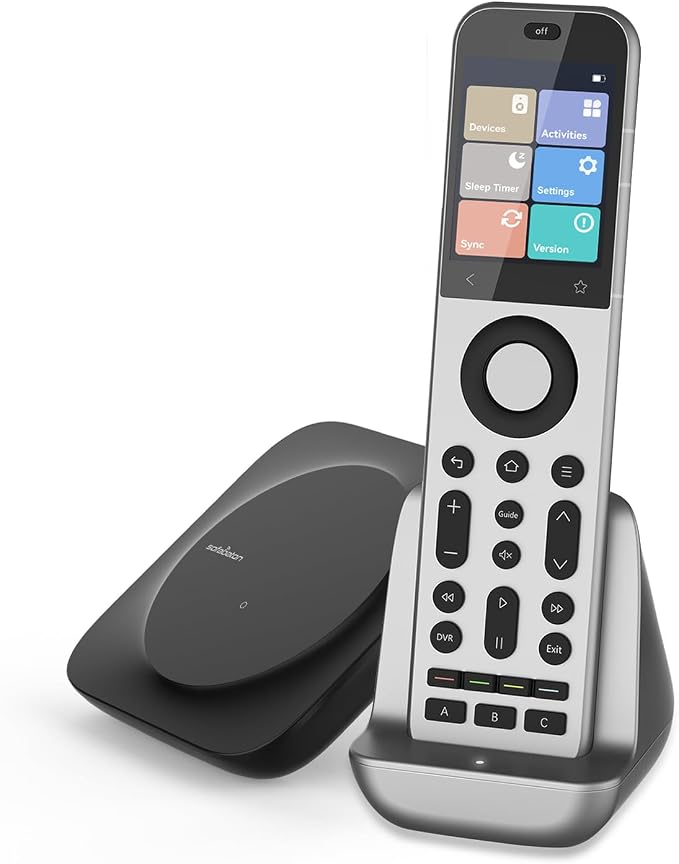SofaBaton X2 Universal Remote Control with Hub & Charging Dock, Touchscreen, All-in-One Smart Remote with Customize Activities | Bluetooth | Infrared | WiFi 2.4GHz | Compatible Alexa & Google Home