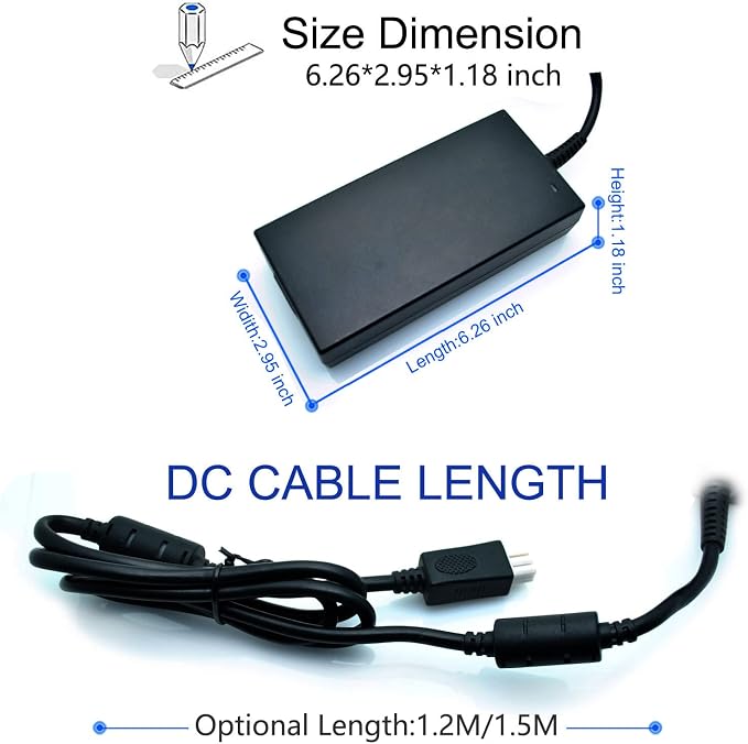 108W 12V 9A AC Power Supply Adapter for Cisco ISR4321/K9 Router | PWR-4320-AC, FA110LS1-00, 341-0701-03, Includes Power Cord
