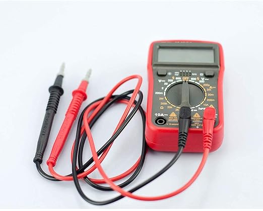 Digital Multimeter with Ohm Volt Amp and Resistance Diode Voltage Tester Meter