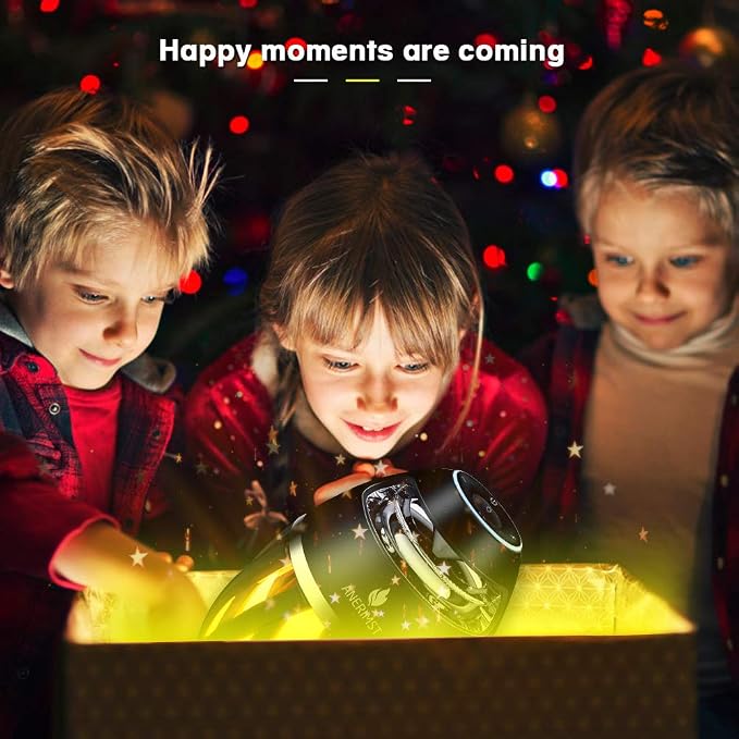 Outdoor Bluetooth Speaker with Flame Atmosphere, Electronics Gifts for Men, Women, Cool Gadgets for Porch Garden Parties, BT5.3, 5W Stereo Sound, Waterproof Wireless Speaker with Led Torch Light