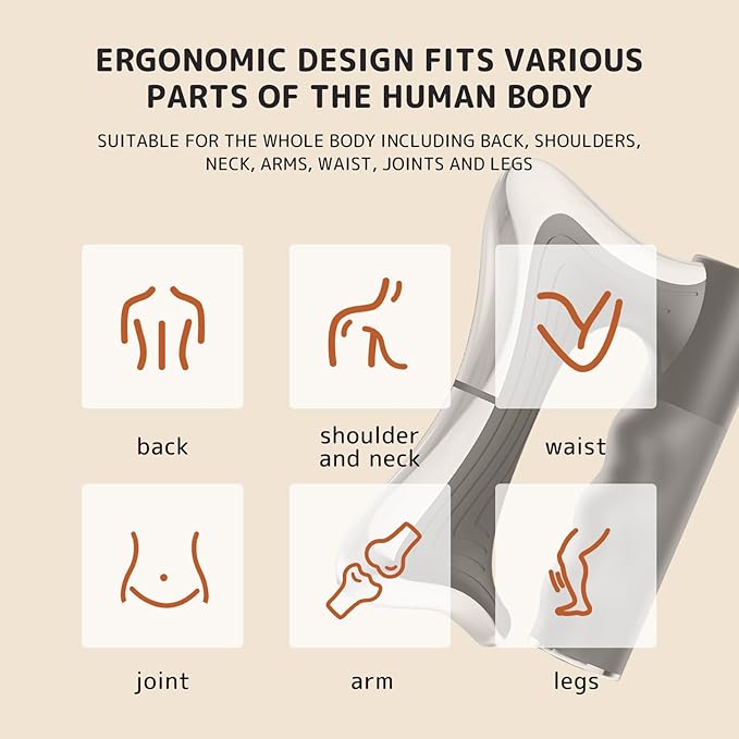 Heated Muscle Scraper 2026 New Upgrad v2 Pro with Vibration, Large Handle for Effortless Grip, Electric Gua Sha Muscle Scraper Tool Multifunctional Electric Fascia Knife Gifts for Family Black