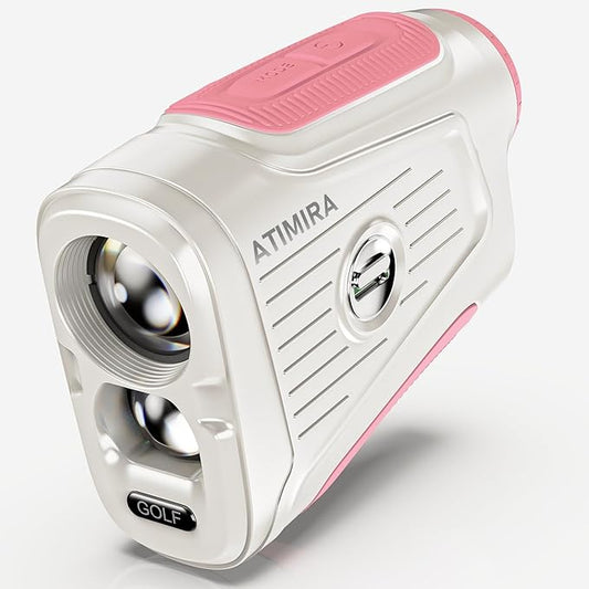 1300Yds Golf Rangefinder with Slope Switch, High-Precision Range Finder, 7X Magnification, Flag Lock & Vibration, Magnetic & USB-C Rechargeable for Golfers