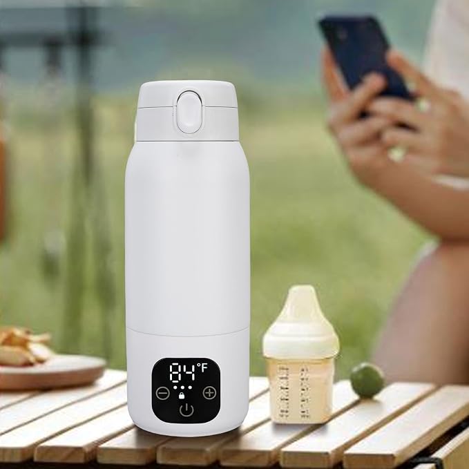 Travel Electric Kettle, 500ml IPX6 Cordless Mini Portable Electric Kettle for Hot Boiling Water, 316 Stainless Steel USB Portable Small Water Heater Coffee Cup for Tea Milk