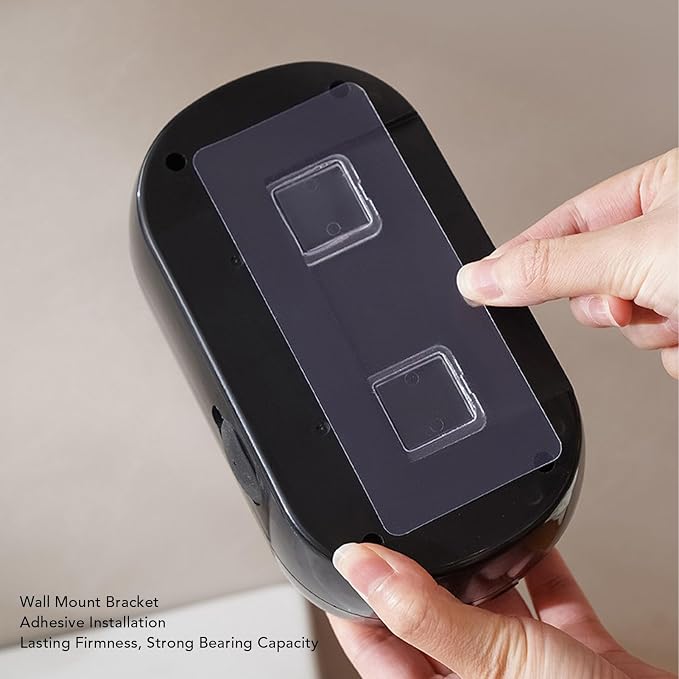 1 Automatic Soap Dispenser, Motion Sensor, 3 Gears Adjustment, IPX5, Wall Mount, Rechargeable Battery, Touchless Dispenser for Bathroom and Kitchen