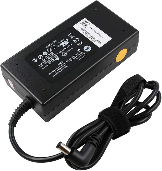 80W AC DC Adapter Charger Replacement for Philips Respironics DreamStation Machines 660P 667P 760 760P 767P