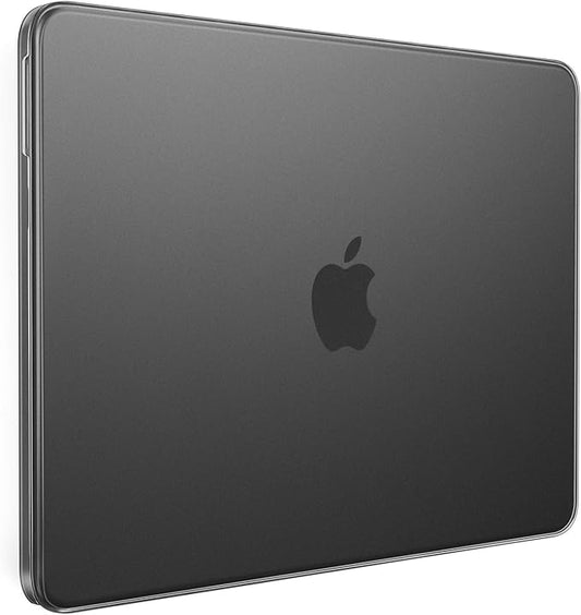 MOSISO Compatible with MacBook Neo Case 13 inch 2026 Release Model A3404, Seamlessly Closes&Fingerprints-Resistant Protective Hard Shell Cover, Great for Work Travel Study Daily Use, Black Clear
