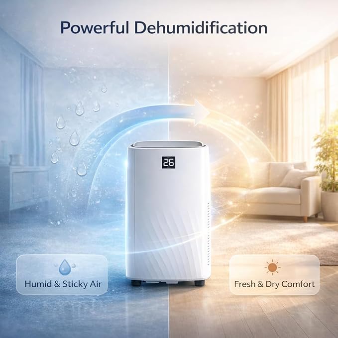 GarveeLife 14,000 BTU Portable Air Conditioners, Portable AC Unit with Fast Cool, Heat Mode, Ventilator, Dry, 4-in-1 Air Conditioner Portable, Remote & Installation Kit, for Room, Study, Dorm