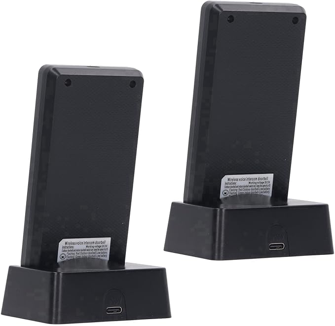 Wireless Intercom Unit, Intercoms Wireless for Home, 2 Way Call 2 Pcs Humanized Voice Intercom Long Range Intercom System for House