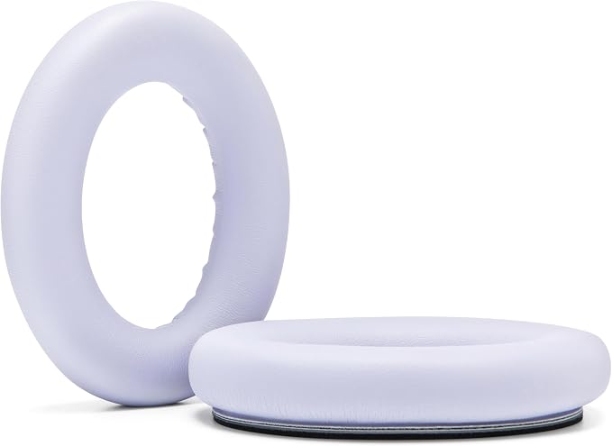 WC PadZ QC45 - Earpads for Bose QuietComfort 45 / QuietComfort Se/QuietComfort Wireless, Made by Wicked Cushions | Extra Thick Cushion | Premium Durable Stitching | Chilled Lilac