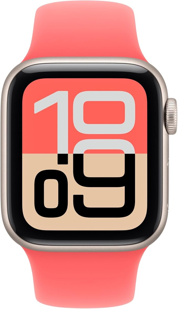 Apple Watch Band - Sport Band - 40mm - Bright Guava - M/L