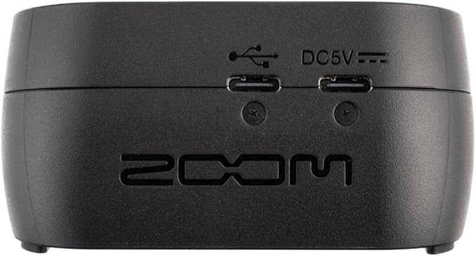Zoom PodTrak P2 Podcast Recorder, 2 USB Mic Inputs, 2 Headphone Outputs, AI Noise Reduction, Tone & COMP Effects, Remote Guest Recording, SD Card, Battery/USB-C Powered