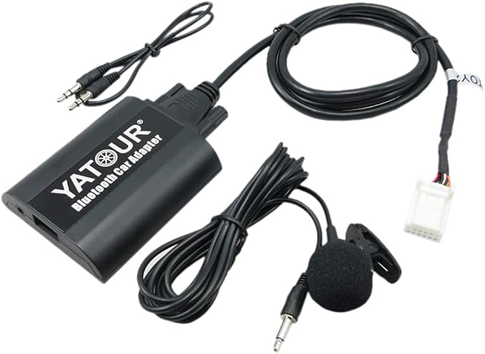 Yatour Bluetooth Car Adapter Music CD Changer 6+6PIN CDC Connector for Toyota/Lexus