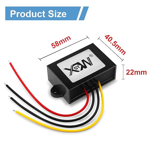DC DC Stabilizer 9V-36V to 24V Boost Buck Converter Power Supply 1A 24W Waterproof Voltage Regulator Auto Step Up Down 24V Volt Transformer Module