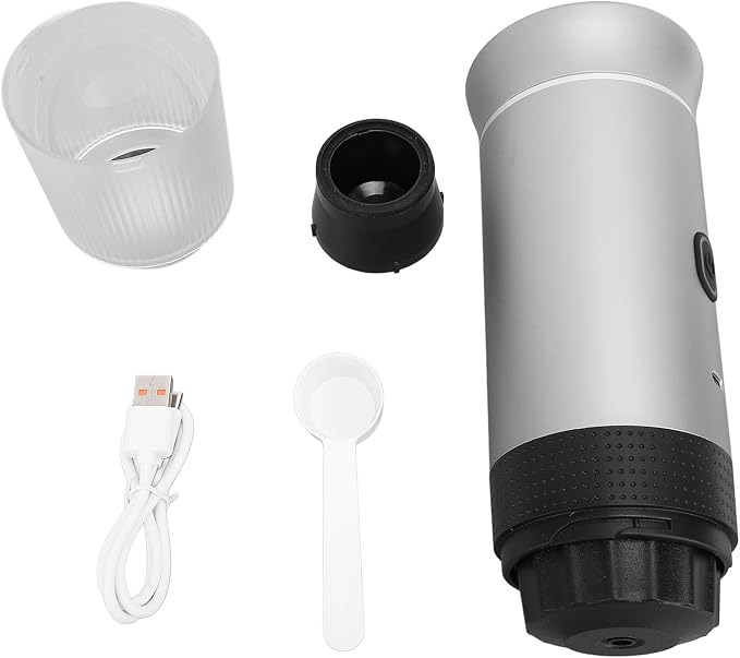 Bewinner Portable Espresso Coffee Machine for Travel, 12V Electric Battery Powered Coffee Makers for Camping, Car Coffee Maker Automatic for RV, Hiking, Office