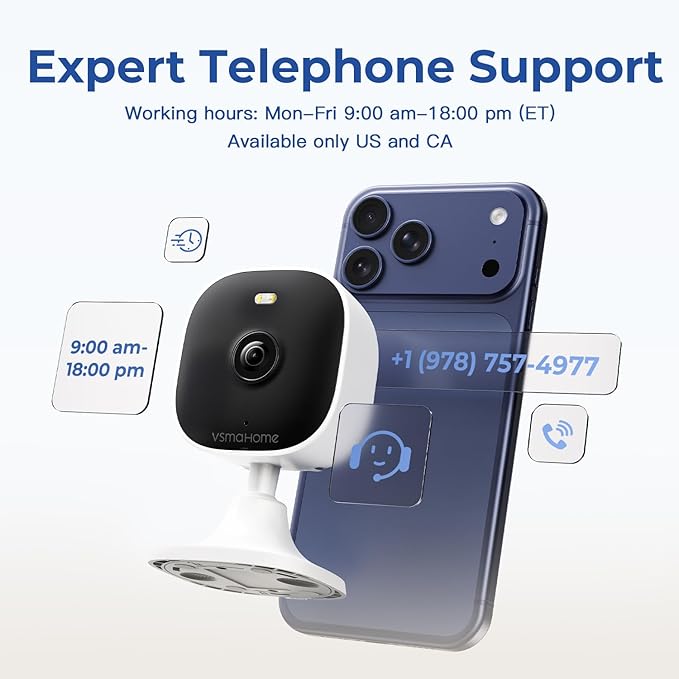 4MP Indoor Cameras for Home Security, Outdoor Security Camera Indoor, 2.4g/5g Cameras for House/Pet/baby, Wired, Plug and Play, Color Night Vision, Support 128G Card (Not Included), 9.84ft Wire, 4PCS