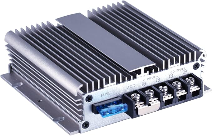DC 40V-90V to 12V Converter Voltage Regulator Reducer 48V 60V 72V Step Down to 12V 30A 360W Converter Waterproof Buck Transformer Power Supply for Golf Cart Club Car LED Light