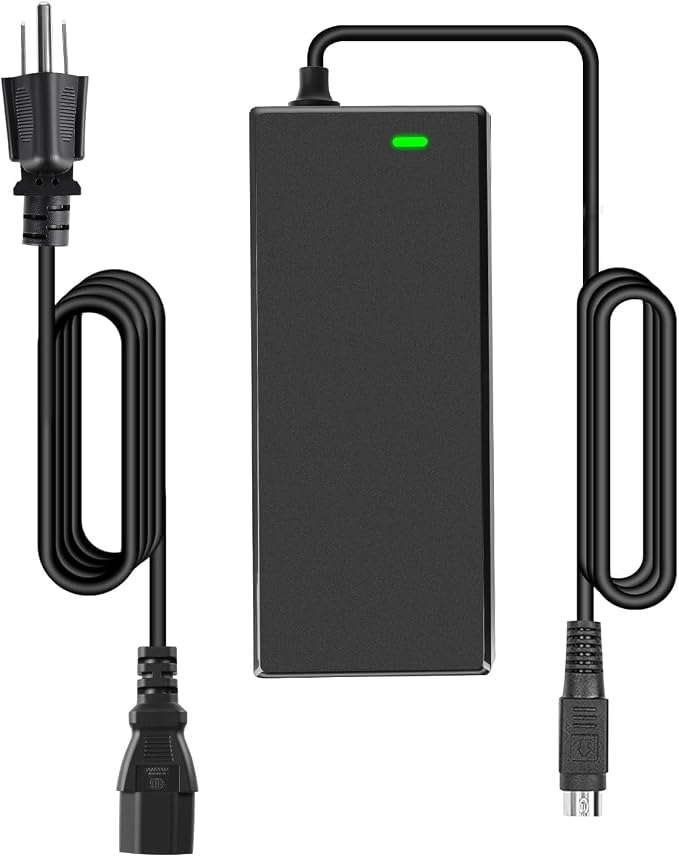 24v 4 pin Power Supply/4 pin XLR Power Supply 24v Compatible with TFT LCD TV Models Such as Targa LT3010, FSP180-AAA, FSP FSP150-AAAN1, 9NA1501700, FSP150-ABB, and 9NA1500900 FSP150-ABA