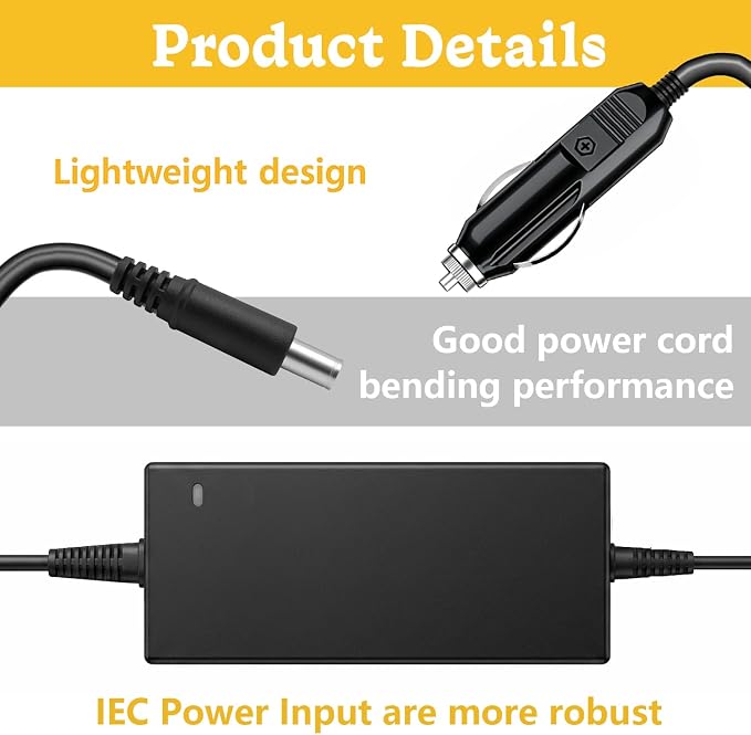 37297 DC Converter DC 12V-24V Adapter for Resmed AirSense 10 Elite AutoSet AirCurve 10 90W Air10 DC-DC Converter CPAP BiPAP Machines 370003 AirCurve 10 S10 VAuto VPAP S AirStart 10 Supplies Power Cord