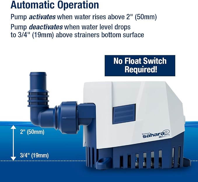 Attwood Sahara MK2 Automatic Bilge Pump