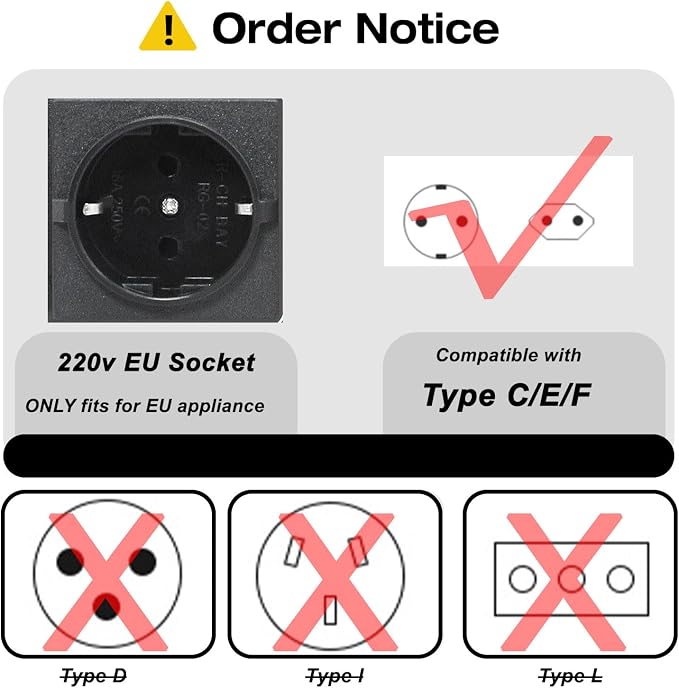 Yinleader Voltage Converter 800W Step Up/Down Transformer 110/120V to 220/230/240V for use European, UK and More Overseas appliances in The US/CA/MX [110V US Power Cord Included Only, No 220V Cord]