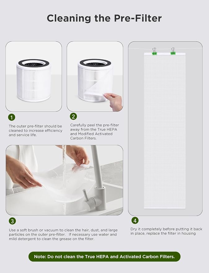 GoveeLife Air Purifiers for Home, Smart Air Purifier for Large Rooms with App & Alexa Control, Covers up to 1162ft², Air Quality Monitor, PM2.5 Sensor Air Purifier for Pet Hair, Pollen, Dust, Smoke