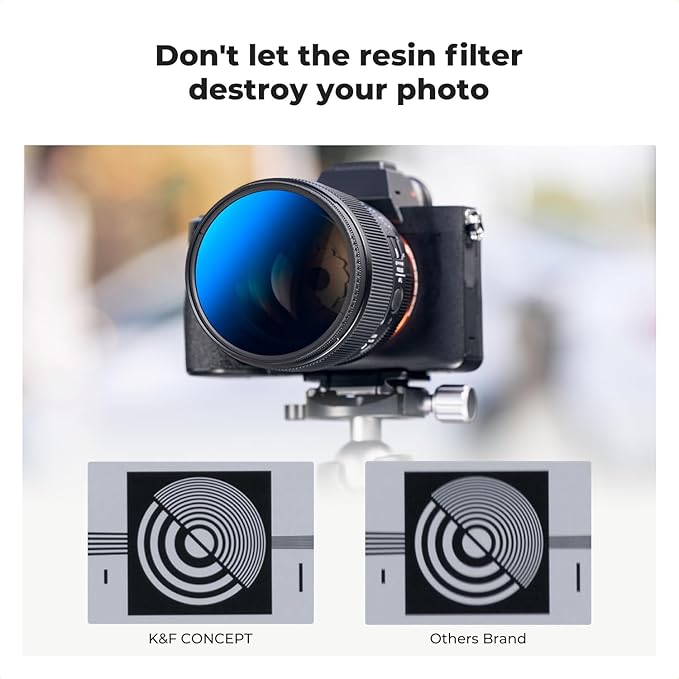 K&F CONCEPT 37mm UV/CPL/ND Lens Filter Kit (3 Pieces)-18 Multi-Layer Coatings, UV Filter + Polarizer Filter + Neutral Density Filter (ND4) + Cleaning Cloth+ Filter Pouch for Camera Lens (K-Series)