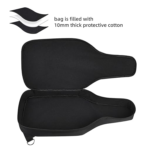 KECHICHENGYUN Electric Guitar Gig Bag for PDP RIFFMASTER Wireless Guitar Controller,Lightweight Electric Guitar Gig Bag with Adjustable Backpack Straps