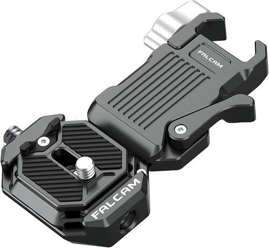 FALCAM F38 Camera Quick Release Plate for Zhiyun M3 M2S Stabilizer, 38mm Anti-Deflection QR Plate with Fast Clamping, Lightweight and Portable 2858