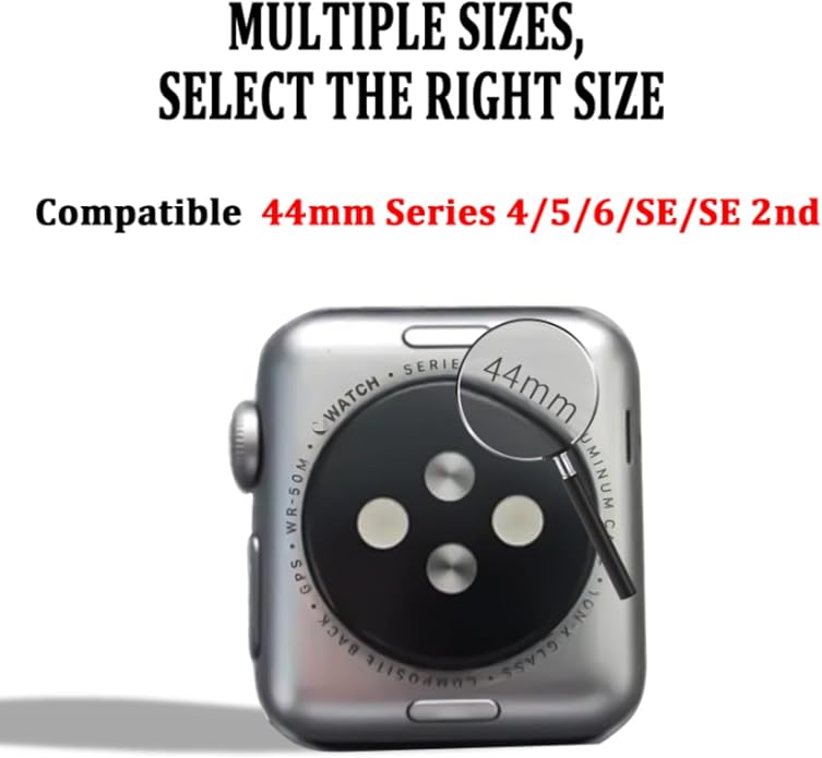 15 Pack Compatible with Apple Watch Bands 40mm 41mm 42mm 44mm 45mm 46mm Women Men, Watch Screen Protector Case&Organizer for iWatch Series 11 10 9 8 7 6 5 4 SE（Multiple Sizes, Select the Right Size）