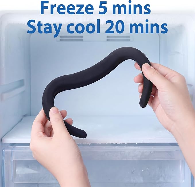 DESTEK Cooling Face Pad for Meta Quest 3 (NOT 3S), Stop PU Leather Overheating, 2 Replacement with Ice Gel & Breathable Ice Silk Cushions. Feels Like Cooling Arm Sleeves for Your Face.