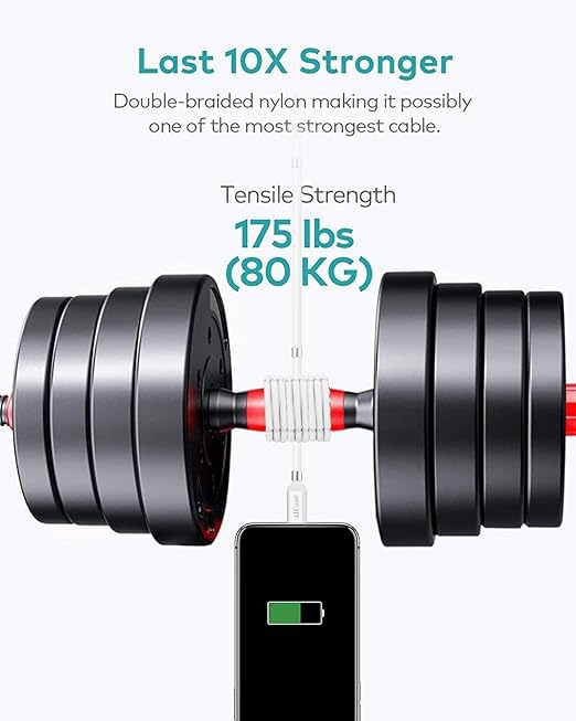 Magnetic Charging Cable,(3FT) Super Organized Charging Magnetic Absorption Nano Data Cable for Phone 14 13 12 11/XS/XS Max/XR/X/8/8 Plus/7/7 Plus/6s/6s Plus/6/6 Plus/SE/5s/5c/5/Pad/Pod