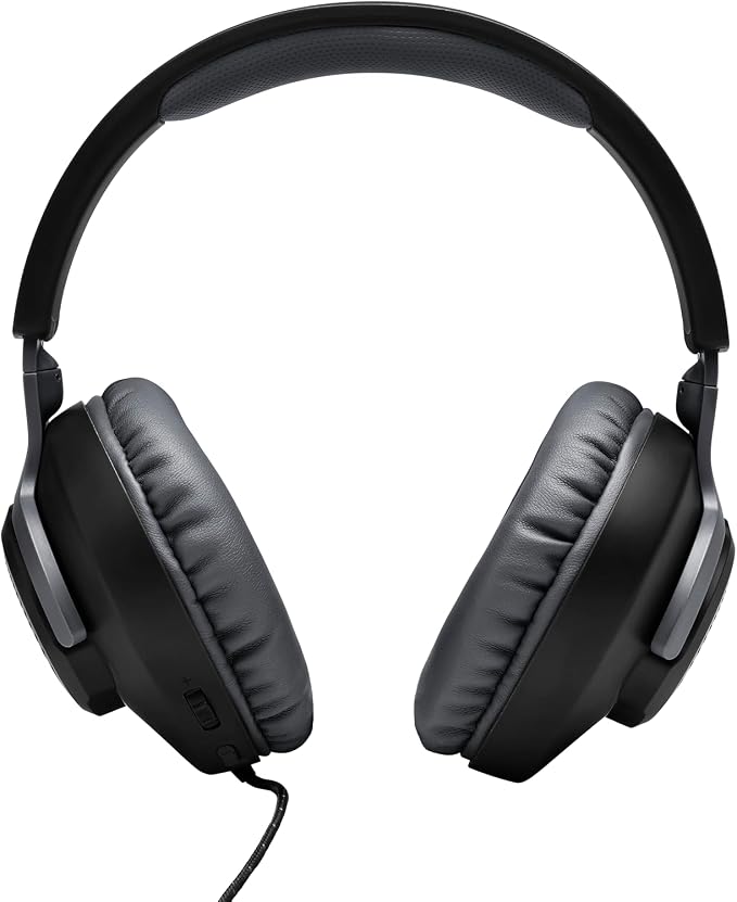 JBL Quantum 100 - Wired Over-Ear Gaming Headphones - Black,Large,(Pack of 4)